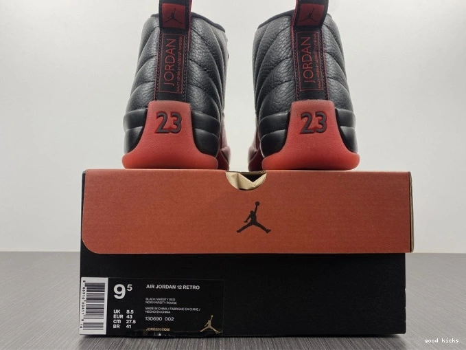Rep 002 Game 130690 Jordan 12 (2016) Flu Retro 0809